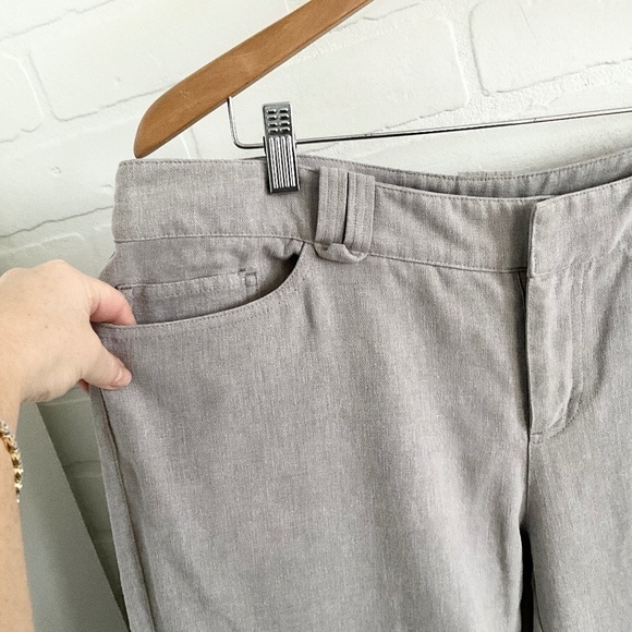 NWOT Patagonia Women Trouser Pants Hemp Straight/Wide leg Light Gray Eco Sz 12 - Picture 3 of 11